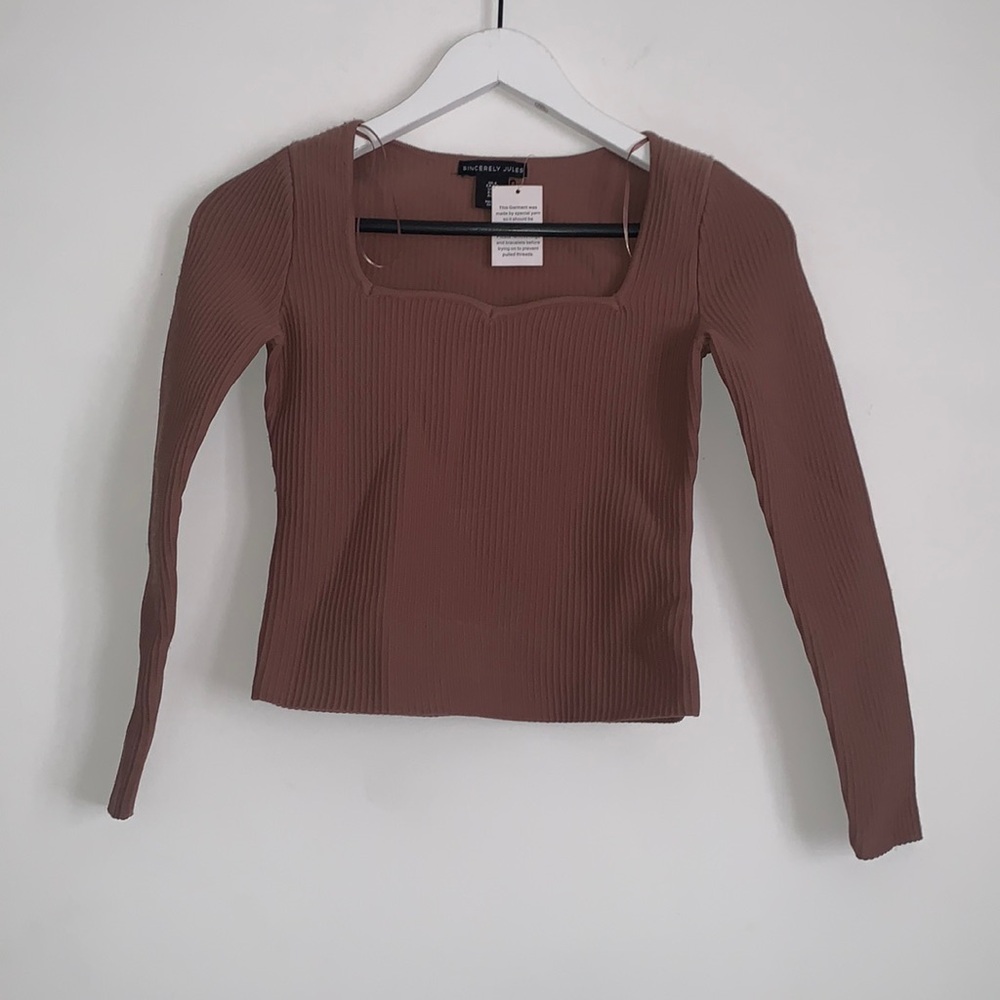 Sincerely Jules | Sweetheart Long Sleeve Top - Picture 3 of 9